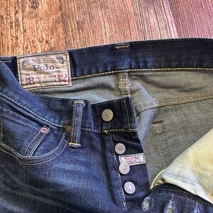 Polo by Ralph Lauren Men's Sullivan Slim Dark Blue Denim Jeans